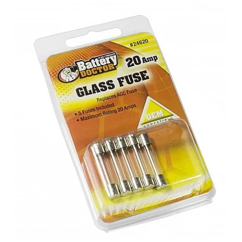 AGC GLASS FUSE-20A-5PCS RETAIL
